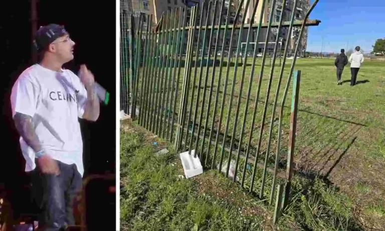 Scampia, i bambini del Lotto G ottengono il nuovo campetto: Geolier finanzierà i lavori