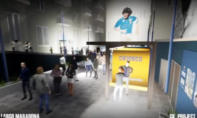 Largo Maradona si trasforma: il progetto GK10 per una piazza-museo che celebra la leggenda del Pibe coinvolge la comunità.