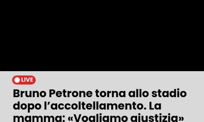 Bruno Petrone torna allo stadio dopo l’accoltellamento. La mamma: «Vogliamo giustizia»