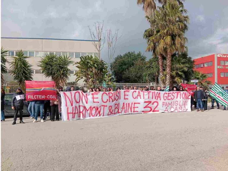 Harmont & Blaine, vertice in Prefettura per prevenire 32 licenziamenti: nuovo incontro il 16 febbraio