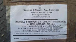 Napoli, sequestrato il Parking Vittoria nel Rione Sirignano per irregolarità fiscali