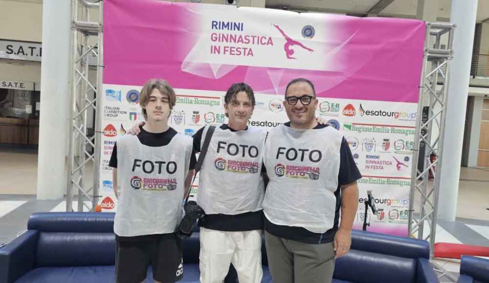Ginnastica in Festa a Rimini: duo di fotografi stabiesi avvia collaborazione con Giacomello Group