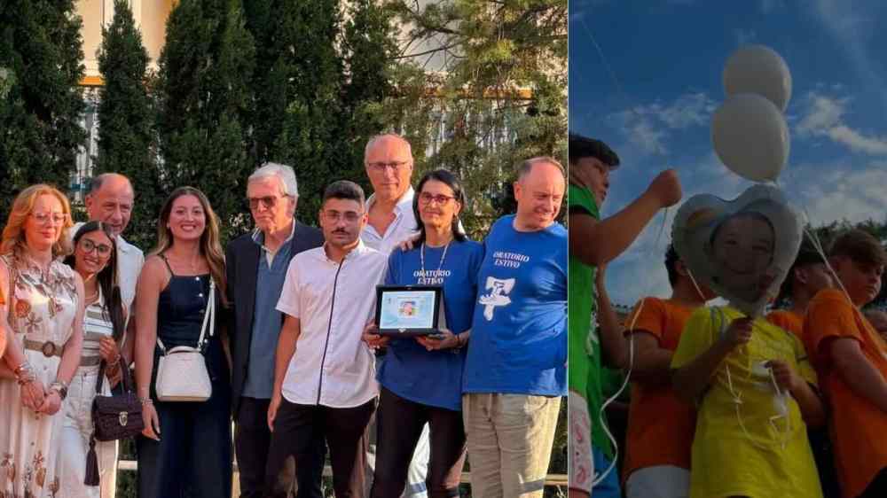 Villaricca, il volo dei tredici palloncini in memoria di Francesco Pio