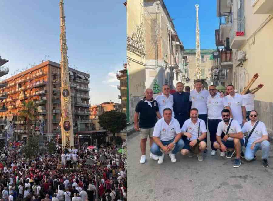 Casavatore, successo per la 130esima Ballata dei Gigli: il centro storico torna a vivere