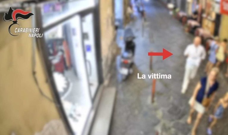 Quartieri Spagnoli, rapinatori identificati grazie alle immagini di sorveglianza