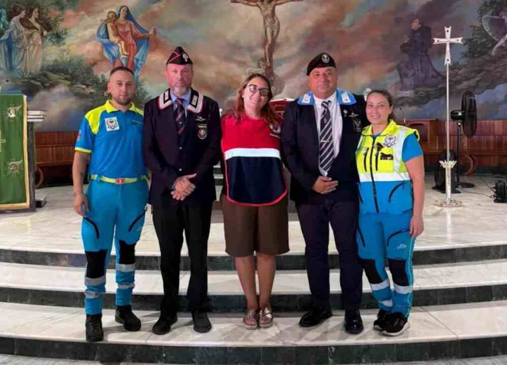 Giugliano, messa in onore delle sezioni ANC: benedizione per Calvizzano e Giugliano