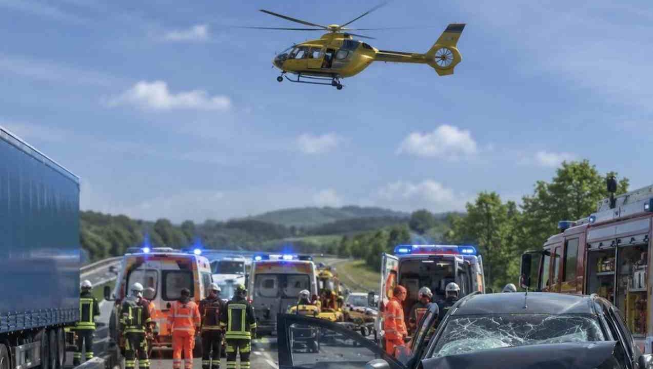 Tragico incidente sull’A1: una ragazza di 16 anni perde la vita, gravi i familiari coinvolti.