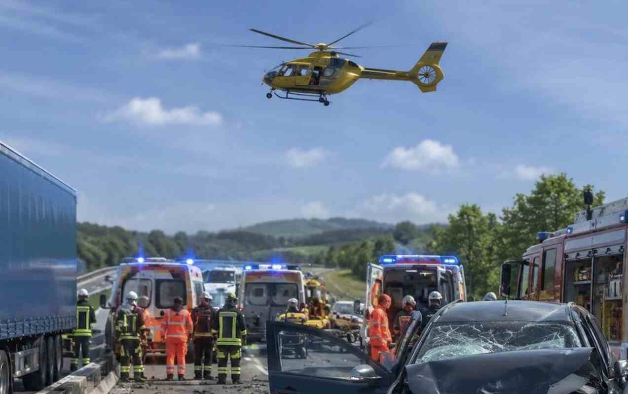Tragico incidente sull’A1: una ragazza di 16 anni perde la vita, gravi i familiari coinvolti.