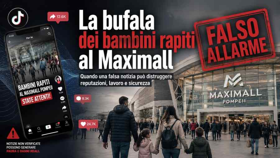 False notizie al Maximall: l’impatto della bufala sui più vulnerabili e sulla comunità