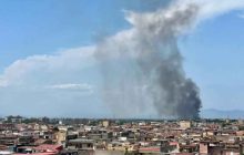 Incendio a Caivano: fiamme distruggono un deposito dismesso