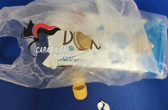 Pozzuoli, trovato pacco di biscotti con cocaina al pronto soccorso
