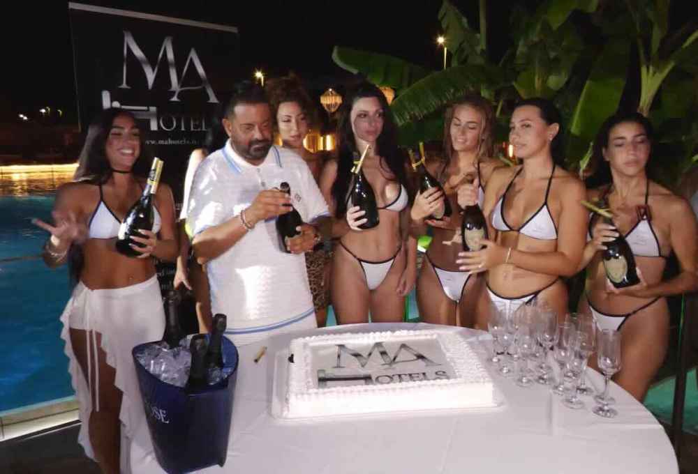 Pool Party esclusivo al Frontemare Experience: Costantino Vitagliano protagonista dell’estate firmata MA Hotels e Mimmo Maresca