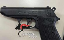 Torre del Greco, fermato 32enne con pistola modificata: indagini in corso