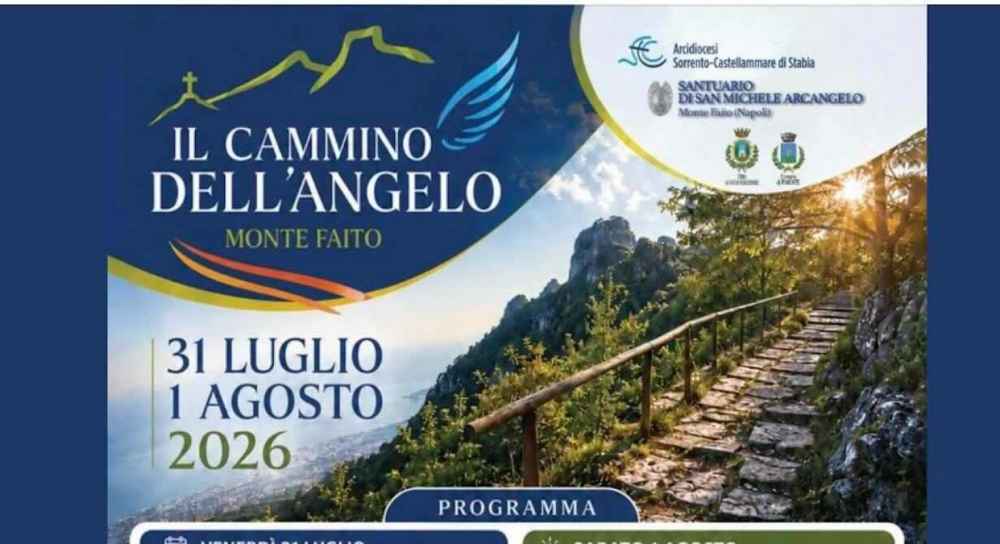 Monte Faito, riparte il Cammino dell’Angelo: tre giorni di pellegrinaggio e spiritualità