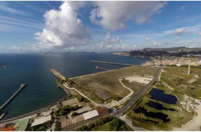 Bagnoli, inizia la costruzione della nuova base di Luna Rossa per l’America’s Cup