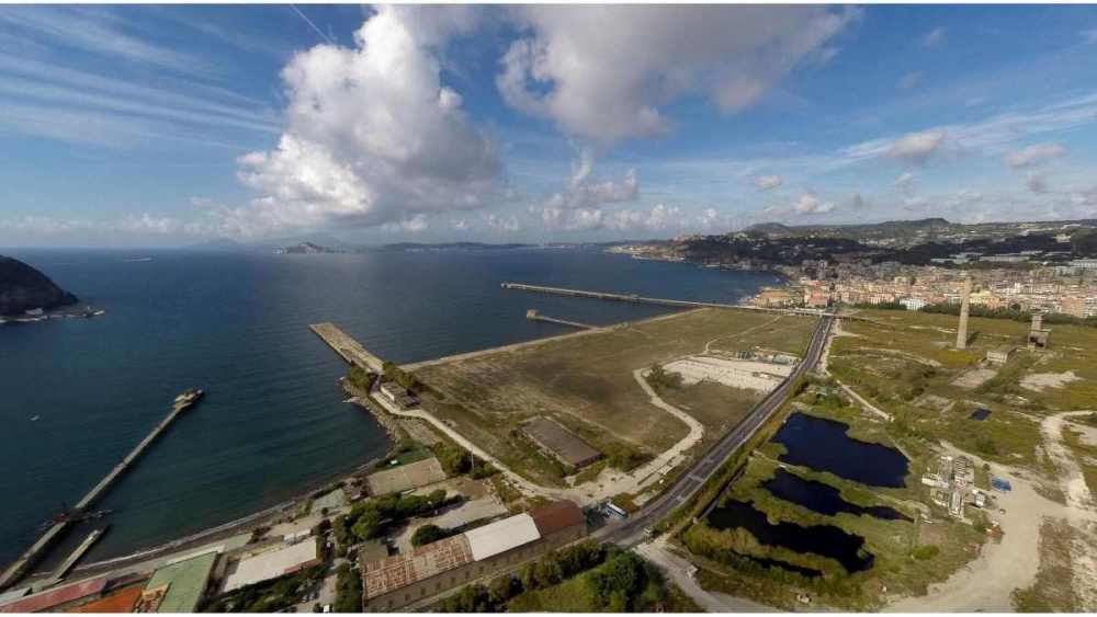 Bagnoli, inizia la costruzione della nuova base di Luna Rossa per l’America’s Cup