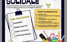 Villaricca lancia “Zaino Solidale”: raccolta di materiale scolastico per bambini bisognosi