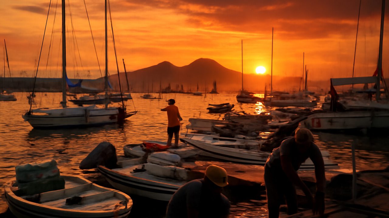 America’s Cup a Napoli: armatori e soccorsi in attesa al porto