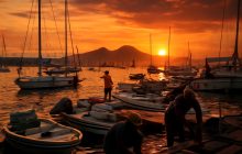 America’s Cup a Napoli: armatori e soccorsi in attesa al porto