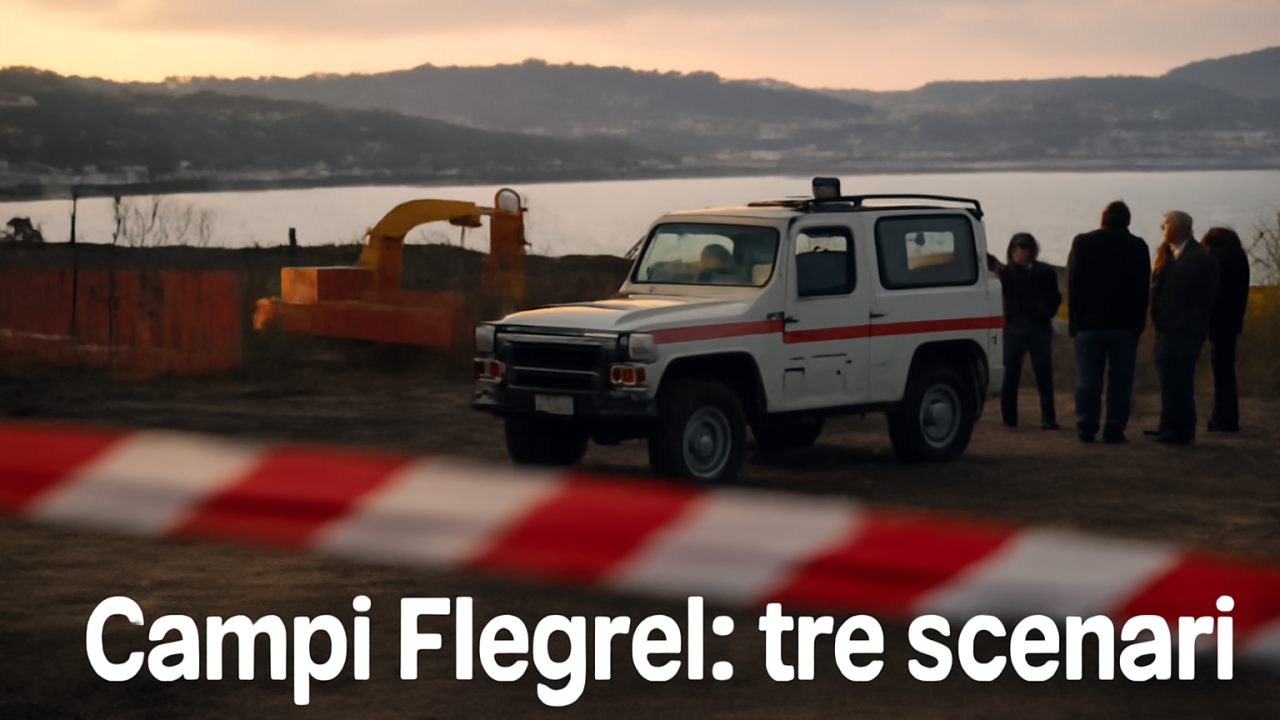 Cantieri straordinari nei Campi Flegrei: vincoli e evacuazioni per tre scenari a Napoli