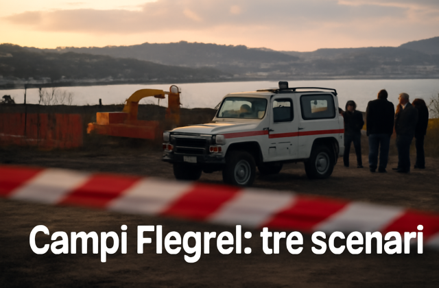 Cantieri straordinari nei Campi Flegrei: vincoli e evacuazioni per tre scenari a Napoli