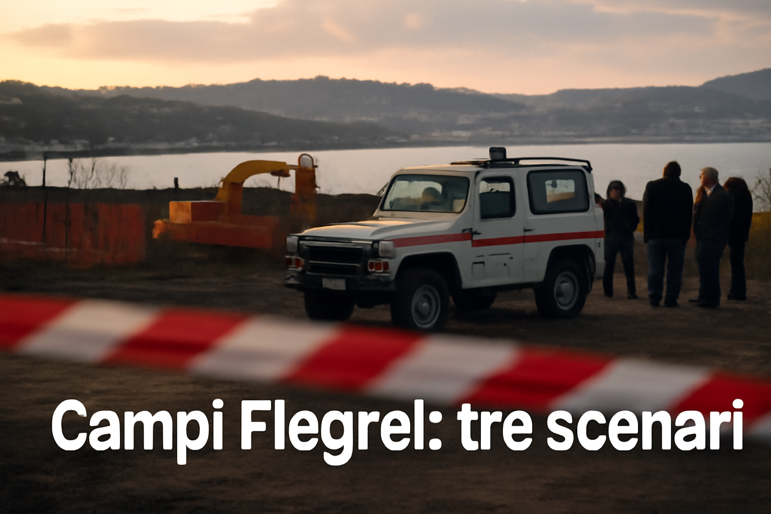Cantieri straordinari nei Campi Flegrei: vincoli e evacuazioni per tre scenari a Napoli Cantieri straordinari nei Campi Flegrei: vincoli e evacuazioni per tre scenari a Napoli