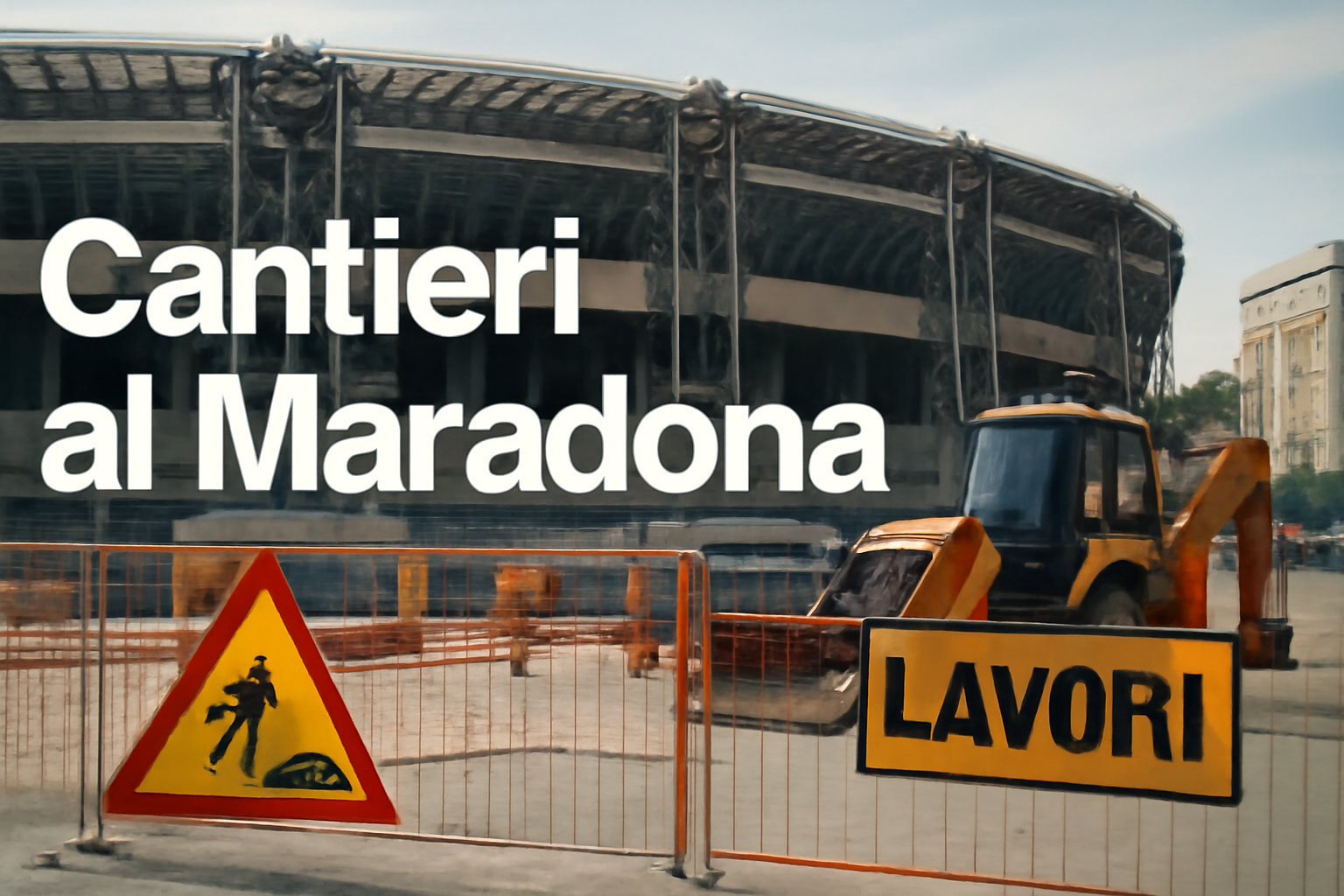 Riapertura delle strade intorno allo Stadio Maradona: il cronoprogramma dei cantieri e le sfide per la mobilità a Napoli Riapertura delle strade intorno allo Stadio Maradona: il cronoprogramma dei cantieri e le sfide per la mobilità a Napoli
