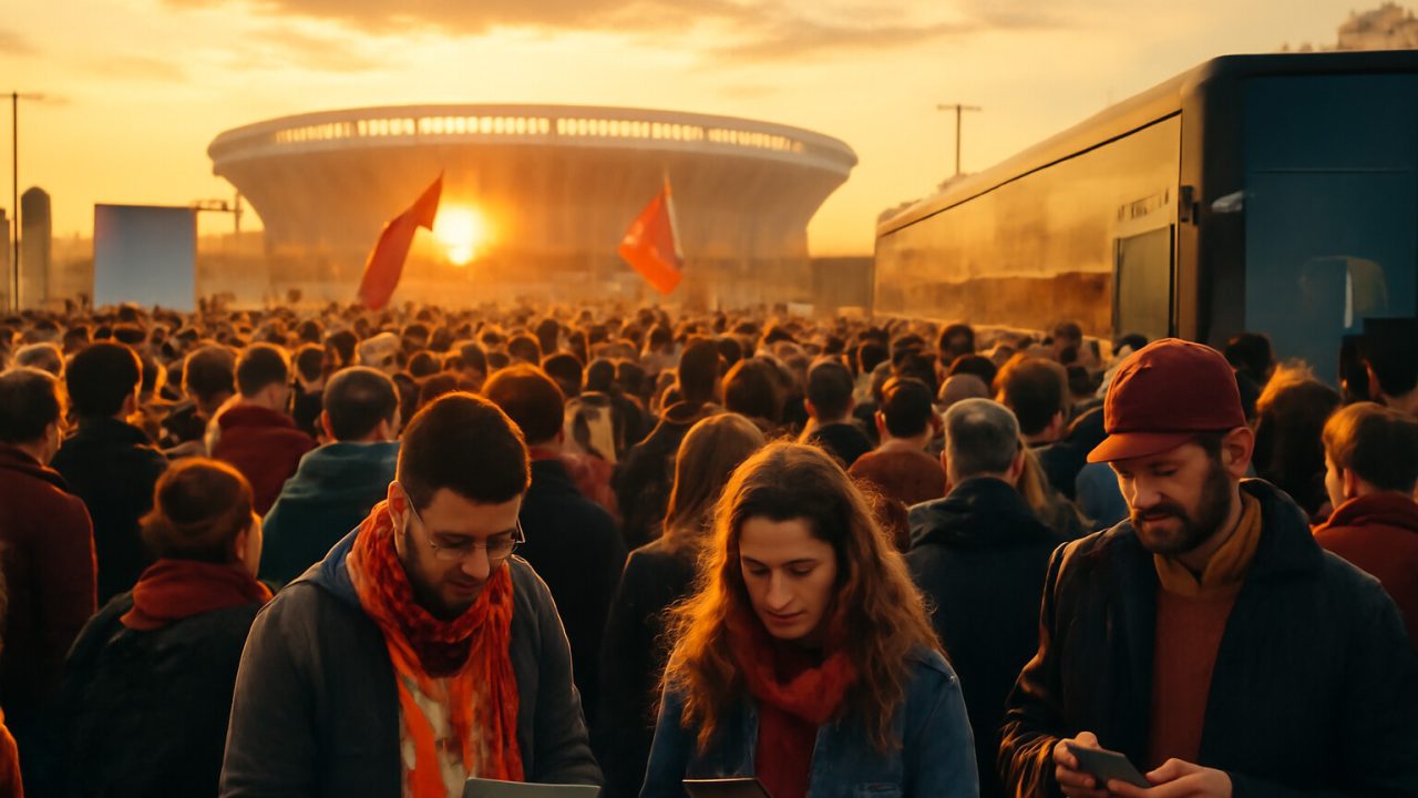 Piano ANM in movimento: i tifosi restano in attesa alle fermate durante la partita