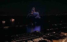 Capri, incanto notturno: 500 droni celebrano l’anima dell’isola per San Lorenzo