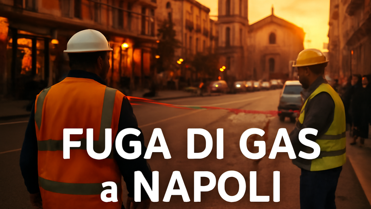 Sgomberate famiglie a Napoli per fuga di gas: colpiti un bar e una chiesa
