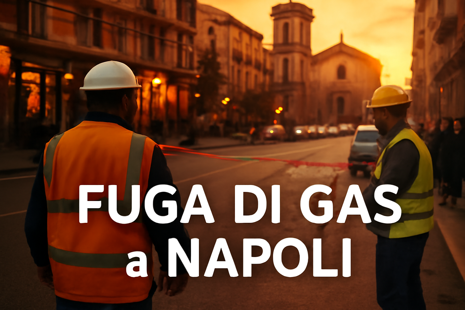 Sgomberate famiglie a Napoli per fuga di gas: colpiti un bar e una chiesa