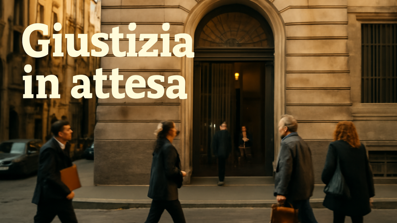 Napoli, la giustizia in crisi: i cittadini affrontano lunghe attese per i processi