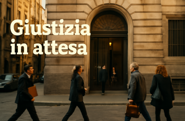 Napoli, la giustizia in crisi: i cittadini affrontano lunghe attese per i processi