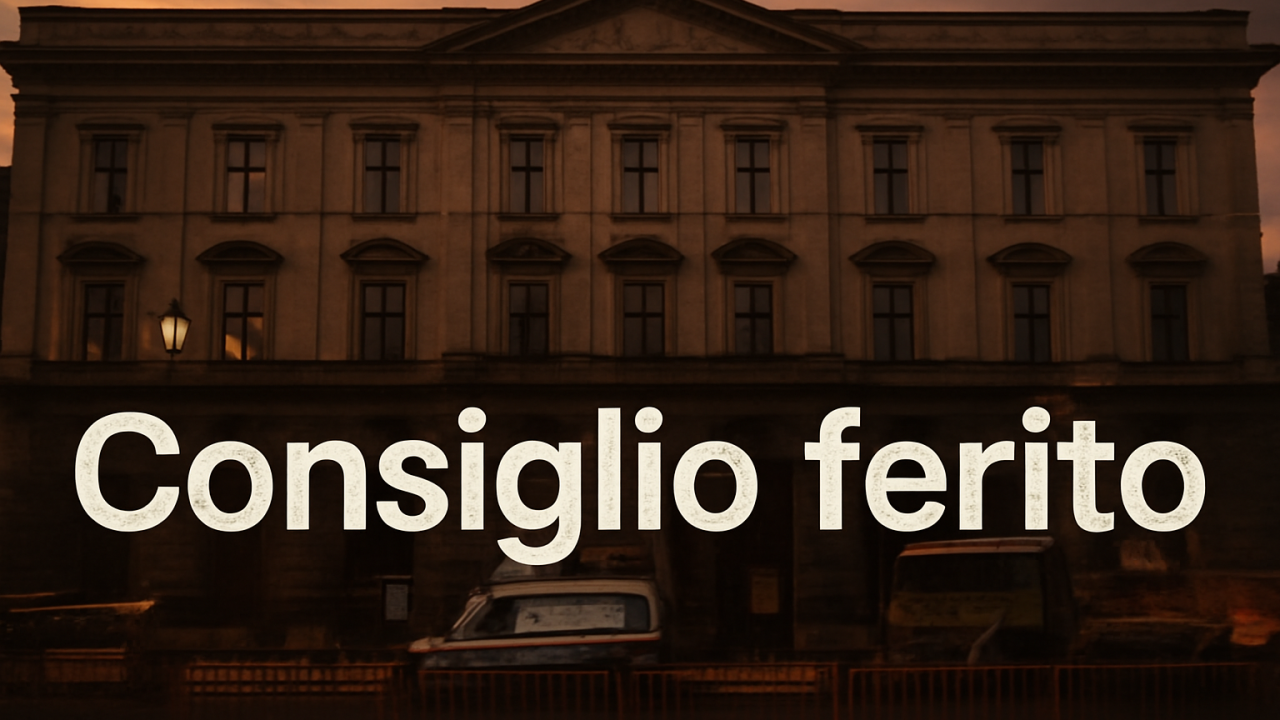 Fiamme al Consiglio, si disputa su come affrontare la crisi senza strumentalizzazioni