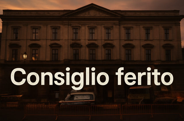 Fiamme al Consiglio, si disputa su come affrontare la crisi senza strumentalizzazioni