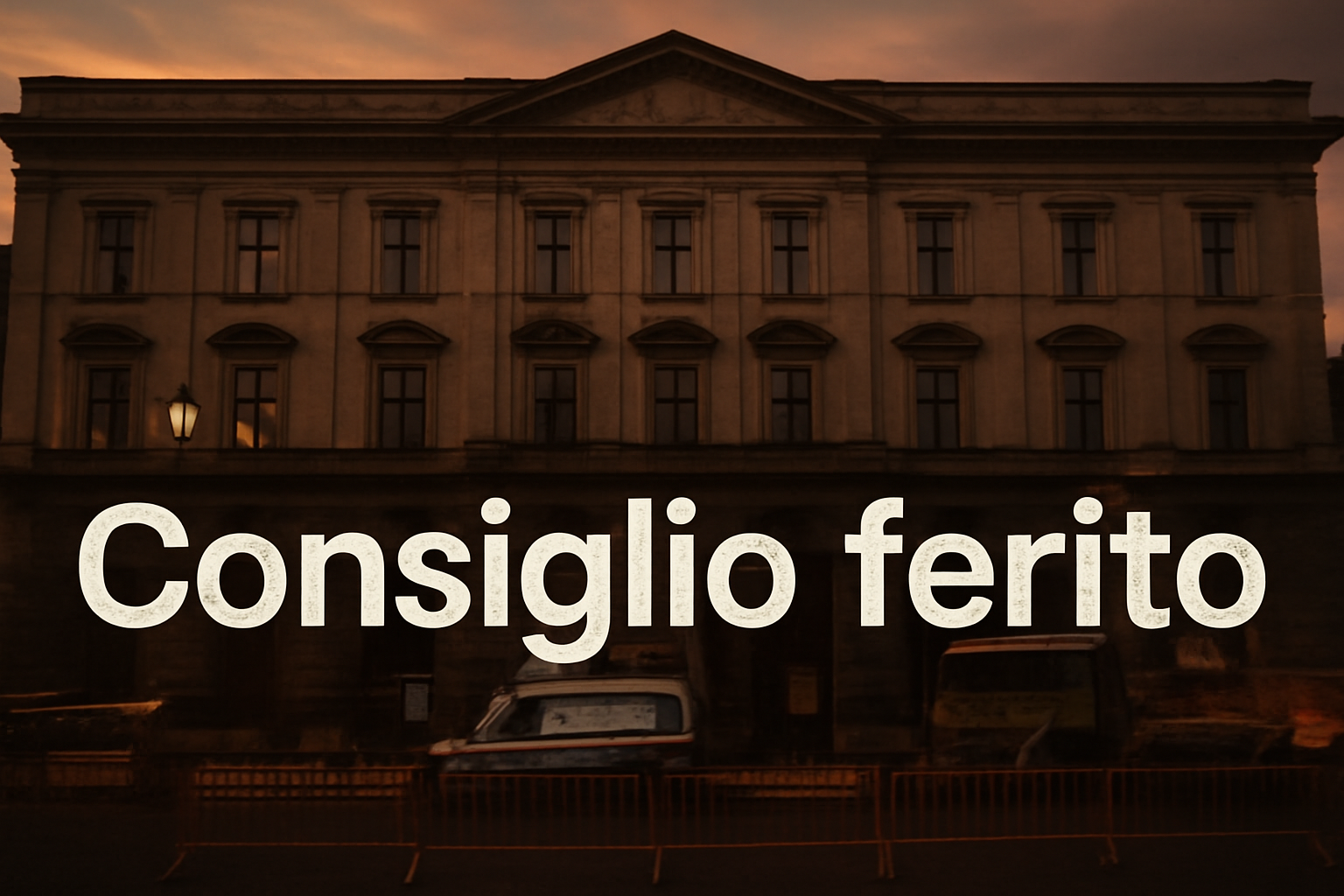 Fiamme al Consiglio, si disputa su come affrontare la crisi senza strumentalizzazioni