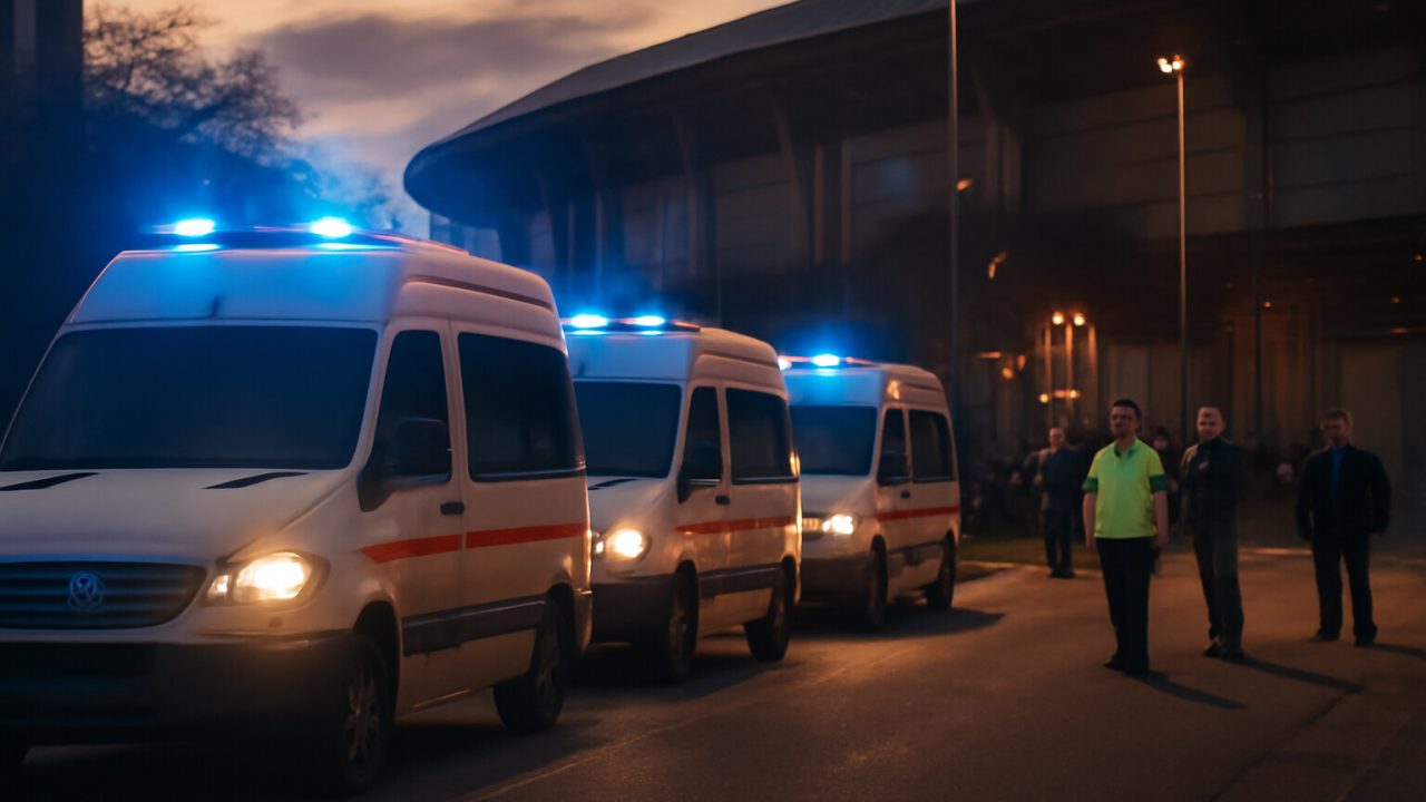 Cittadini a Napoli chiedono maggiori informazioni e una mappa per il trasporto delle ambulanze durante la partita.