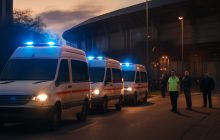 Cittadini a Napoli chiedono maggiori informazioni e una mappa per il trasporto delle ambulanze durante la partita.