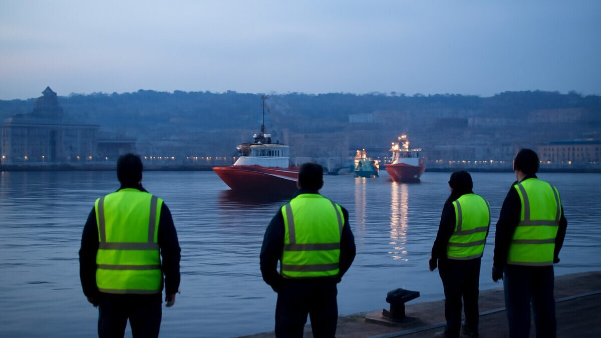 Sea Watch 5 completa lo sbarco a Napoli, attesa sui posti disponibili nei prossimi due giorni