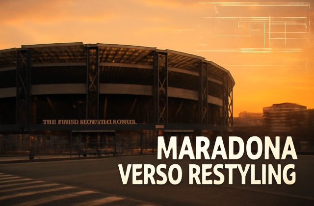 Restyling del Maradona: 200 milioni per il rinnovamento in vista dell’Euro 32