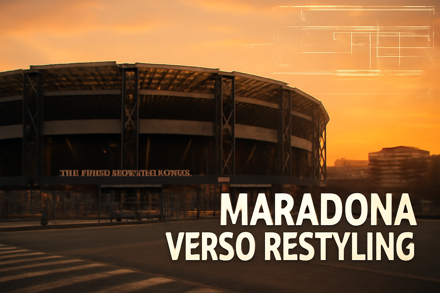 Restyling del Maradona: 200 milioni per il rinnovamento in vista dell’Euro 32
