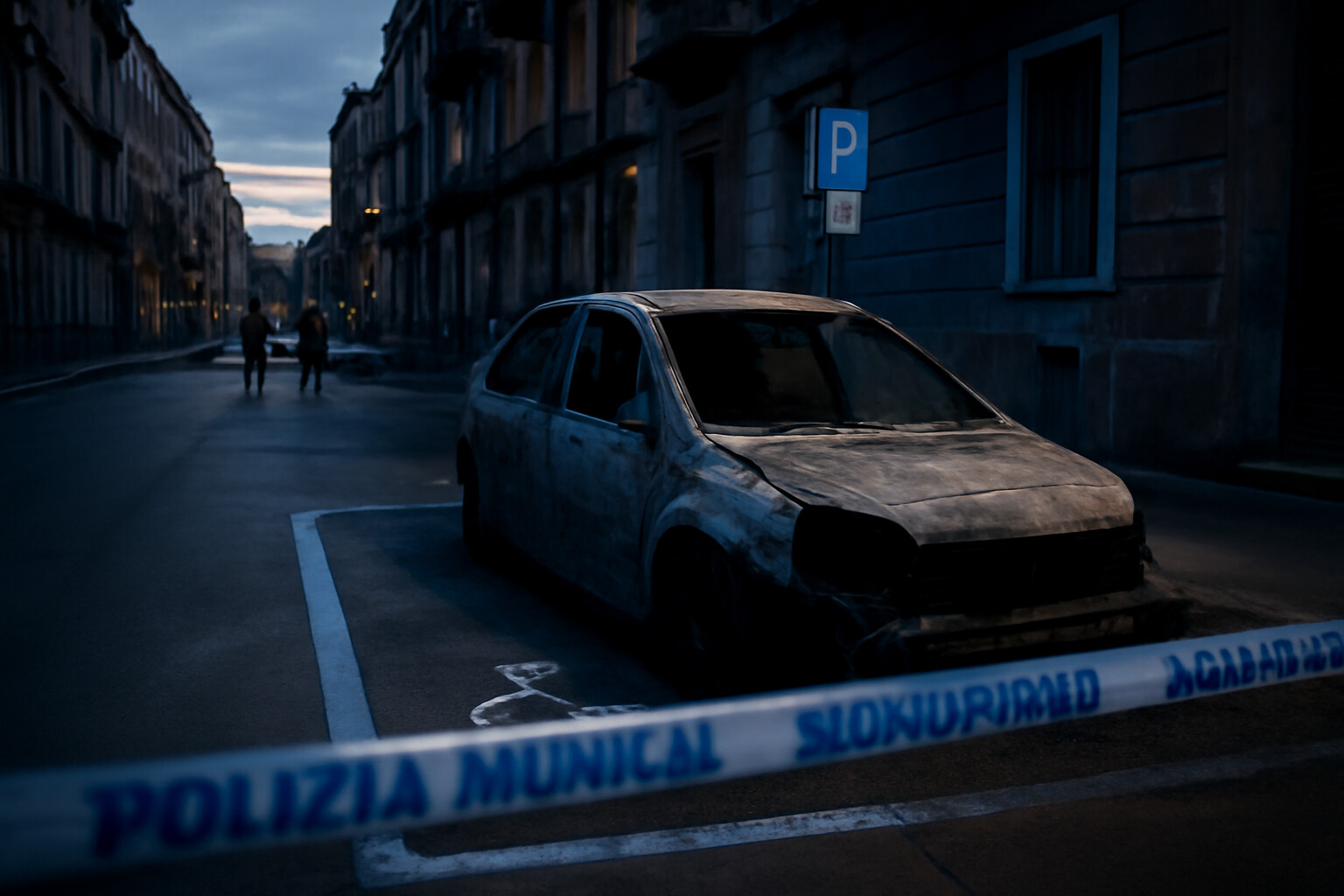 Incendio di un’auto disabile a Napoli, richieste di intervento dalla comunità